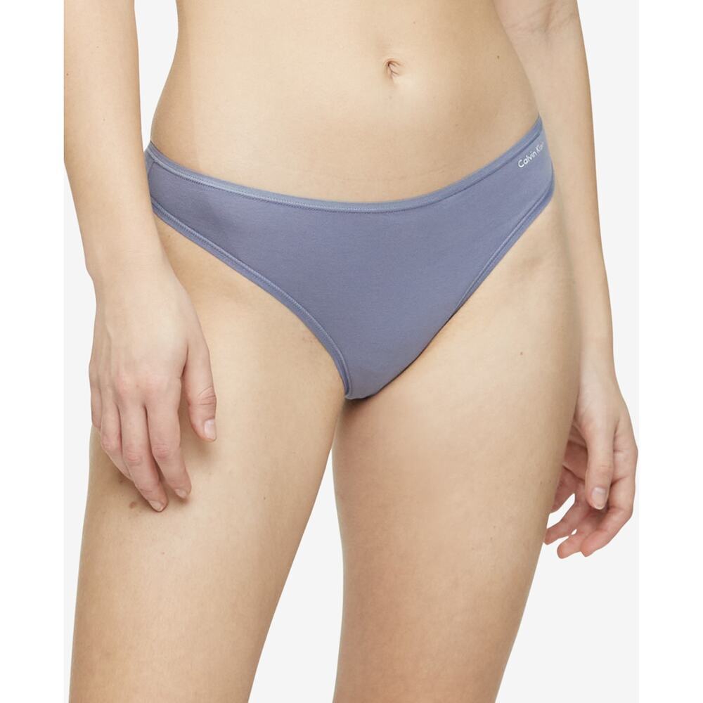 Calvin Klein CK Form Thong QD3643 Lilac Bud Purple Size XS